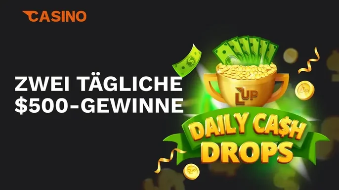 Tägliche Cash Drops